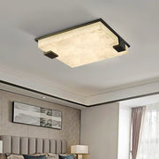 Covet Alabaster Flush Mount Ceiling Light