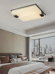 Covet Alabaster Flush Mount Ceiling Light