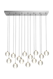 Dazzling Crystal Sphere Chandelier