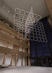 Crystal Grid Customize Chandelier