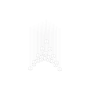 Crystal Pixels Customize Chandelier