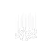 Crystal Pixels Customize Chandelier