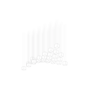 Crystal Pixels Customize Chandelier