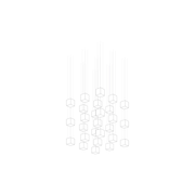 Crystal Pixels Customize Chandelier