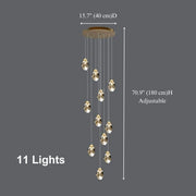 Crystal Rock Chandelier(Grand)