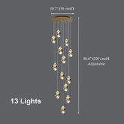 Crystal Rock Chandelier(Grand)