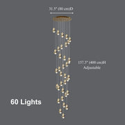 Crystal Rock Chandelier(Grand)
