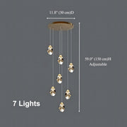 Crystal Rock Chandelier(Grand)