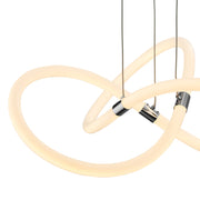 Daisy LED Adjustable Chandelier // Chrome