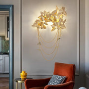 Golden Leaf Sconce 23.6