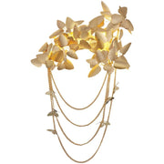Golden Leaf Sconce 23.6