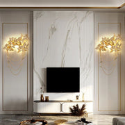 Golden Leaf Sconce 23.6