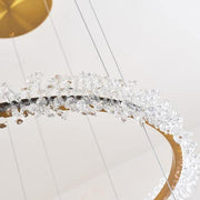 Doris Crystal Ring Chandelier