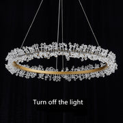 Doris Crystal Ring Chandelier