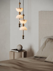 Duo Alabaster Pendant Lamp