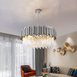 Enoch Round Luxury Crystal Chandelier