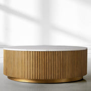 Finnegan Marble Round Coffee Table 36