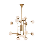 Astoria Modern Brass Chandelier