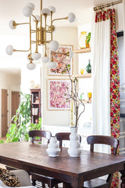 Astoria Modern Brass Chandelier