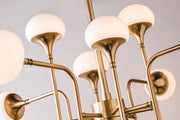 Astoria Modern Brass Chandelier