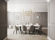 Floating Leaves Chandelier