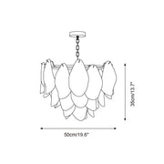 Caia Murano Glass Chandelier for Living Room