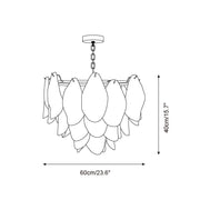 Caia Murano Glass Chandelier for Living Room