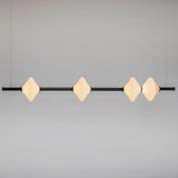 Gem 4 Linear Glass Pendant - 60 inch