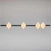 Gem 4 Linear Glass Pendant - 60 inch