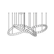 Gabriel Gold Chandelier