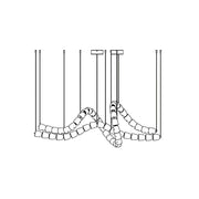 Gabriel Gold Chandelier