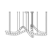 Gabriel Gold Chandelier