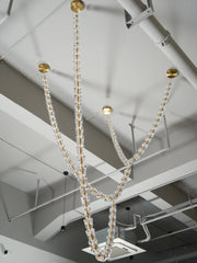 Gabriel Gold Chandelier