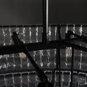 Amor Ghiaccio Glass Oval Chandelier 54