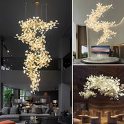 Ginkgo Grand Chandelier
