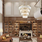 Grentl 4-Tier Round Crystal Chandelier 40