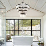 Grentl 4-Tier Round Crystal Chandelier 40