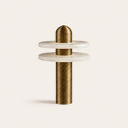 Median Alabaster Table Lamp