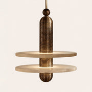 Median Alabaster Mono 2 Pendants