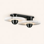 Median Alabaster Flush mount - 2 Surface