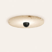 Median Alabaster Flush mount Wall Sconce