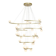 Modern Half Ring LED Chandelier