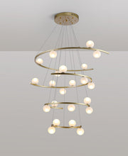 Modern Half Ring LED Chandelier