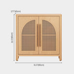 Haven Cane Oak Storage Cabinet 32”W - Themodhome product image 06