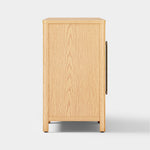 Haven Cane Oak Storage Cabinet 32”W - Themodhome product image 04