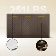 Herringwood Sintered Stone Sideboard 57