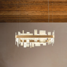 Honice LED Alabaster Chandelier