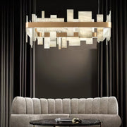 Honice LED Alabaster Chandelier