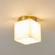 Budnick  Alabaster Ceiling Light