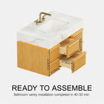 Indra Oak Bathroom Vanity & LED Mirror Set - Themodhome product image 11